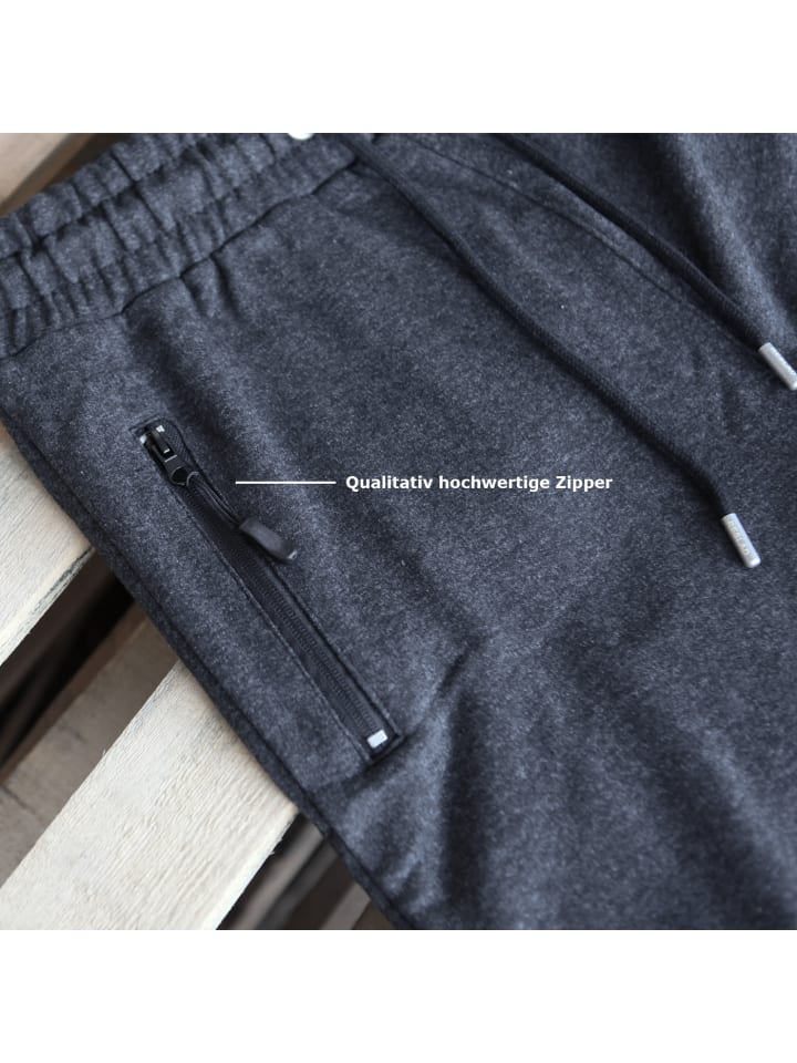 RESLAD Trainingsanzug Basic Set in grau günstig kaufen
