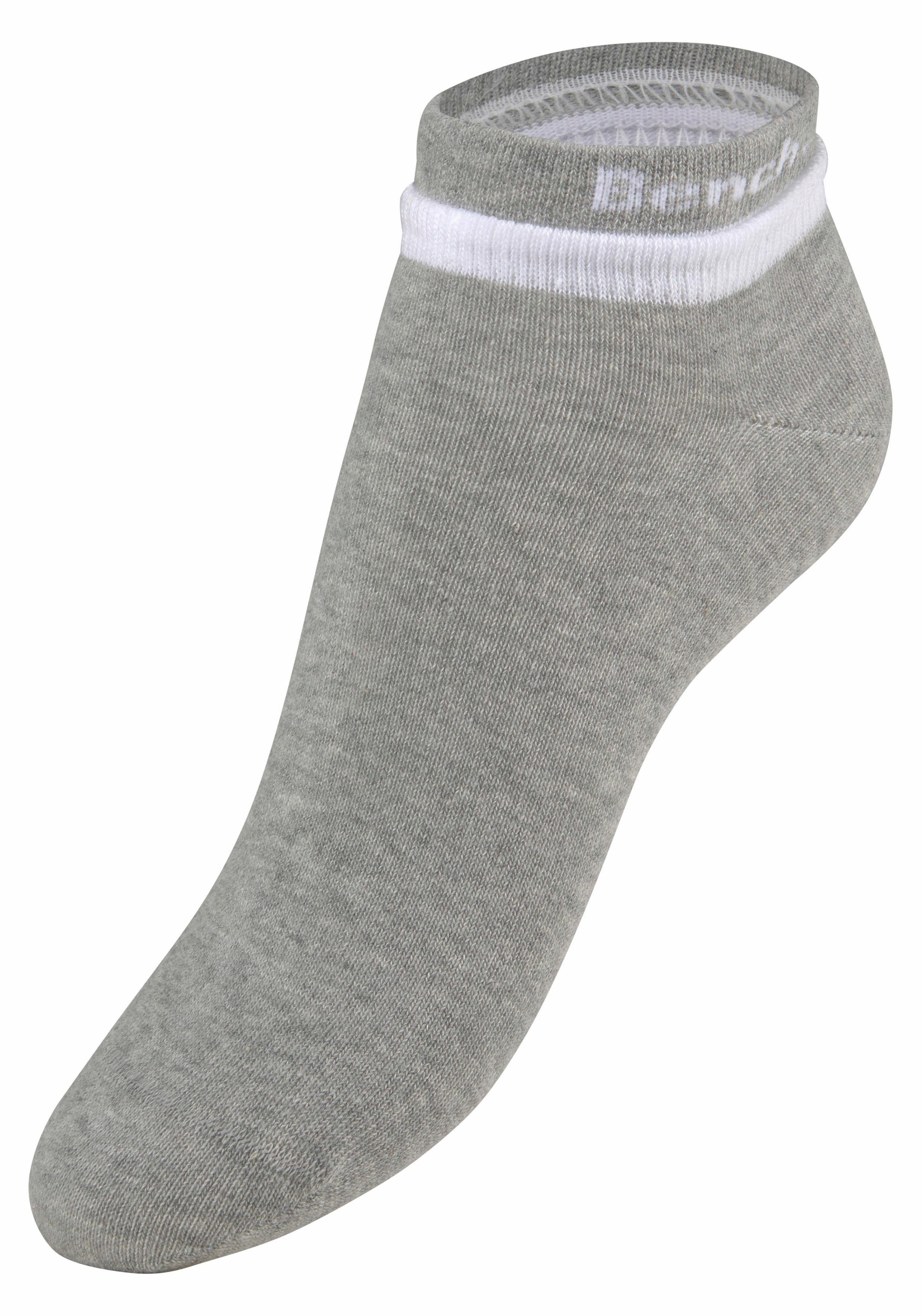 Bench. Kurzsocken (Set, 6-Paar) mit doppelten Bündchen