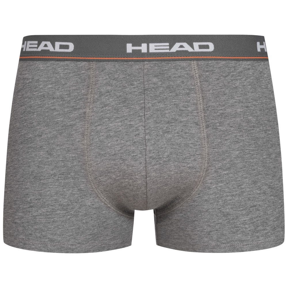 Head Boxershorts Basic Boxer Hüft-Shorts Unterhose Outdoorsport (Set, 2er-Pack) mit Logo auf dem Elastikbund