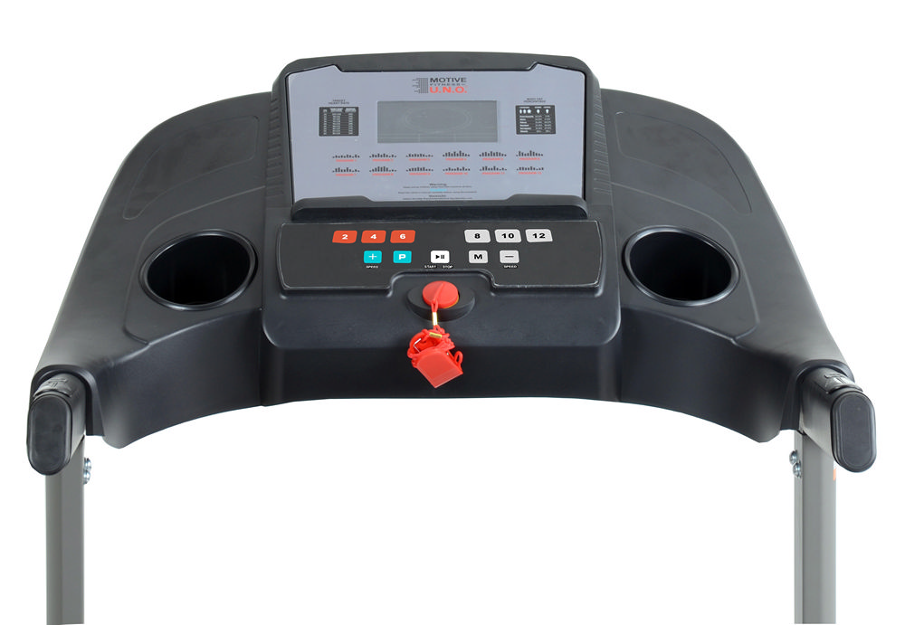 MOTIVE FITNESS by U.N.O. Laufband Speed Master 1.8M schwarz-grau