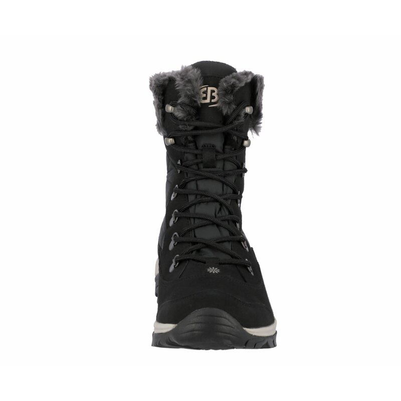 Brütting Himalaya schwarze Damen Schneestiefel