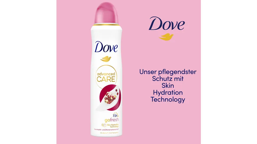 Dove Deo-Spray Antitranspirant Advanced Care go fresh Granatapfel 150 ml