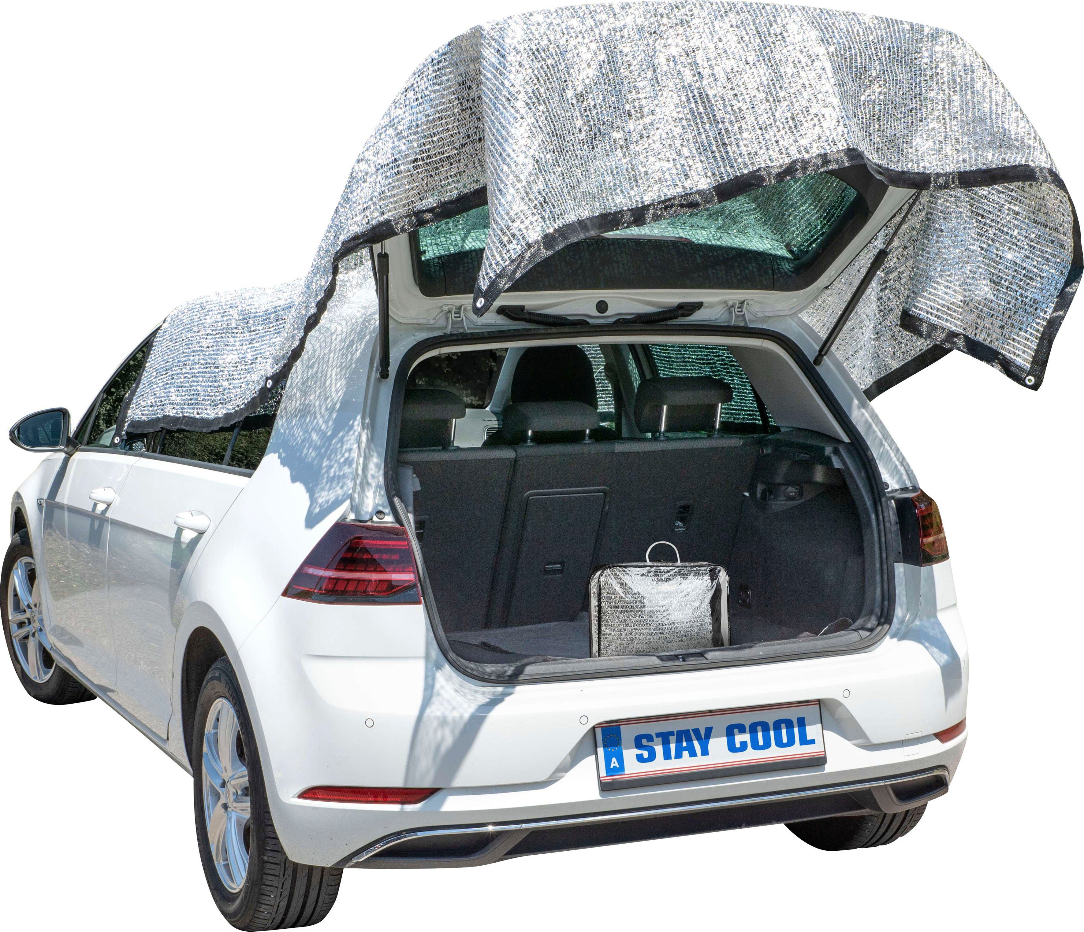 WALSER Autosonnenschutz Netz Stay Cool, 400 x 300 cm, 3 x 4 Meter