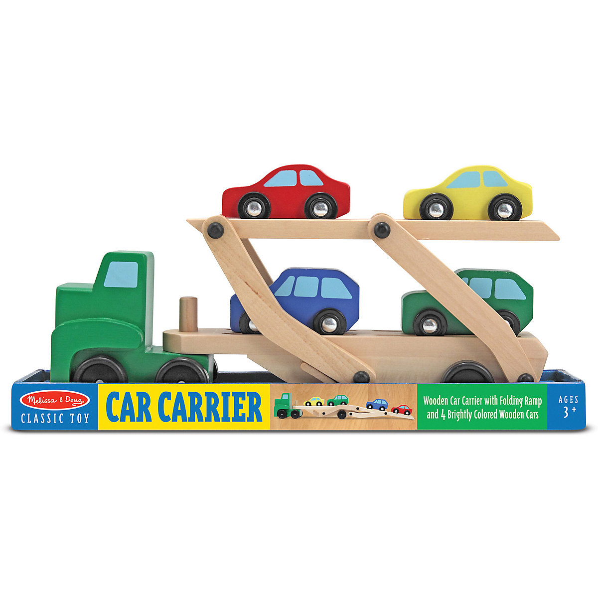 Autotransporter aus Holz