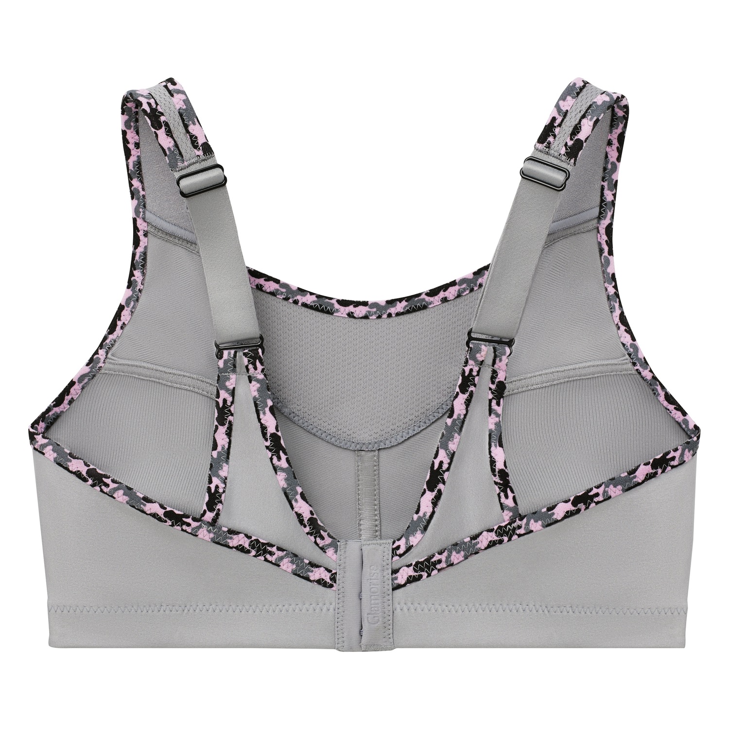 Sport-Bustier mit bestem Halt - Grau