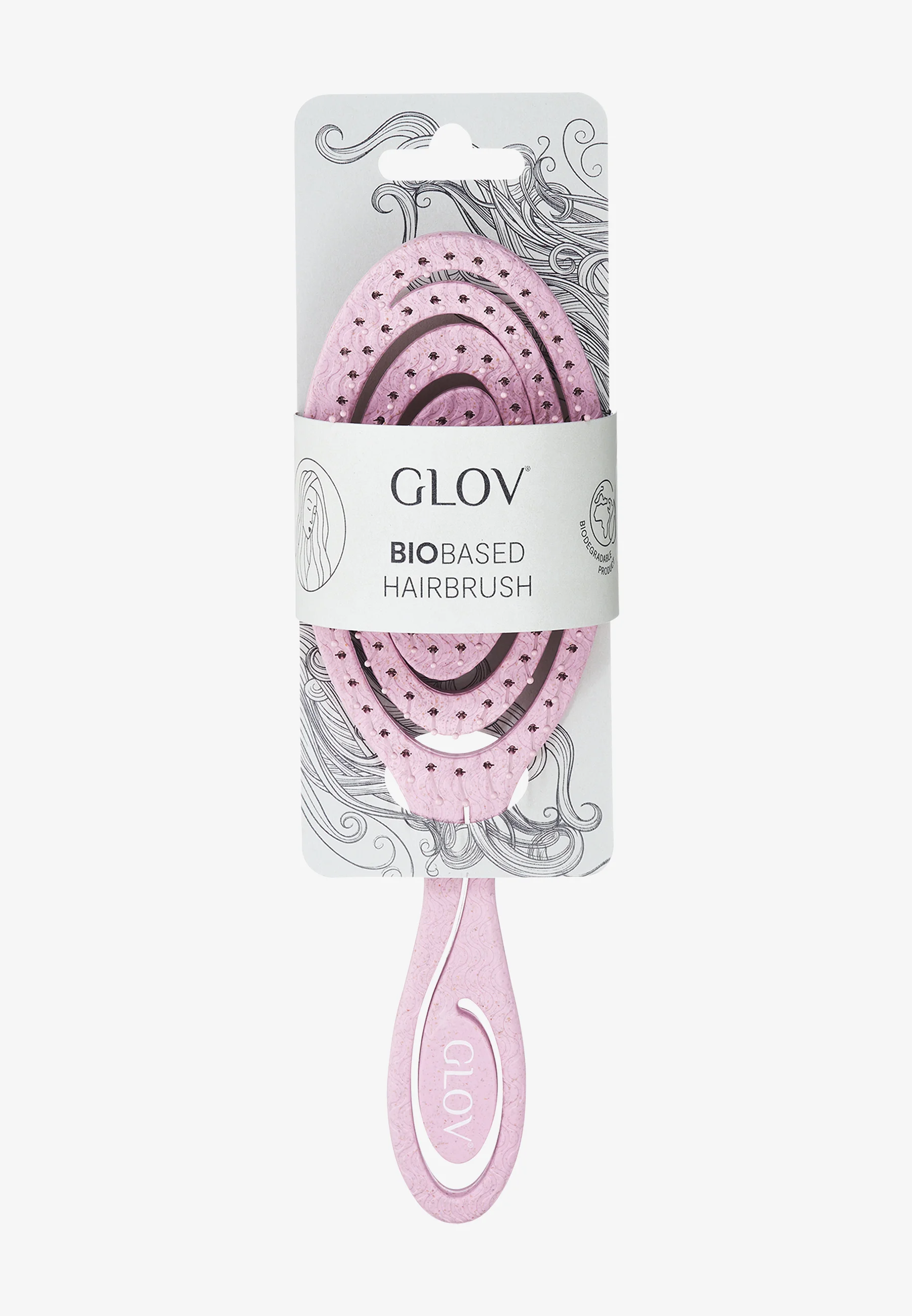 Cepillo para el cabello Glov GLOV® BIOBASED - Cepillo desenredante y masajeador - Accesorios para el cabello