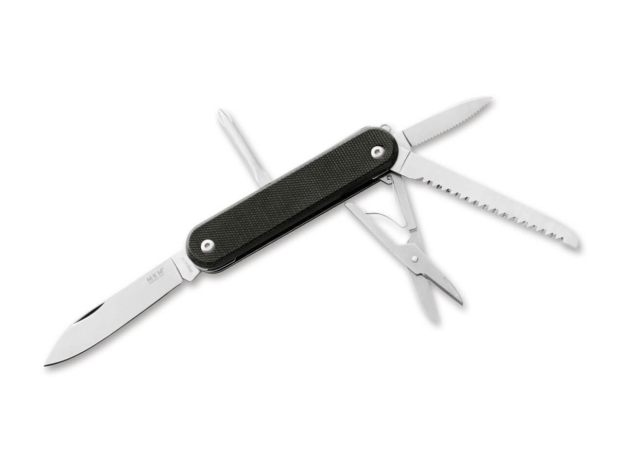Malga 5 MagnaCut Micarta Black