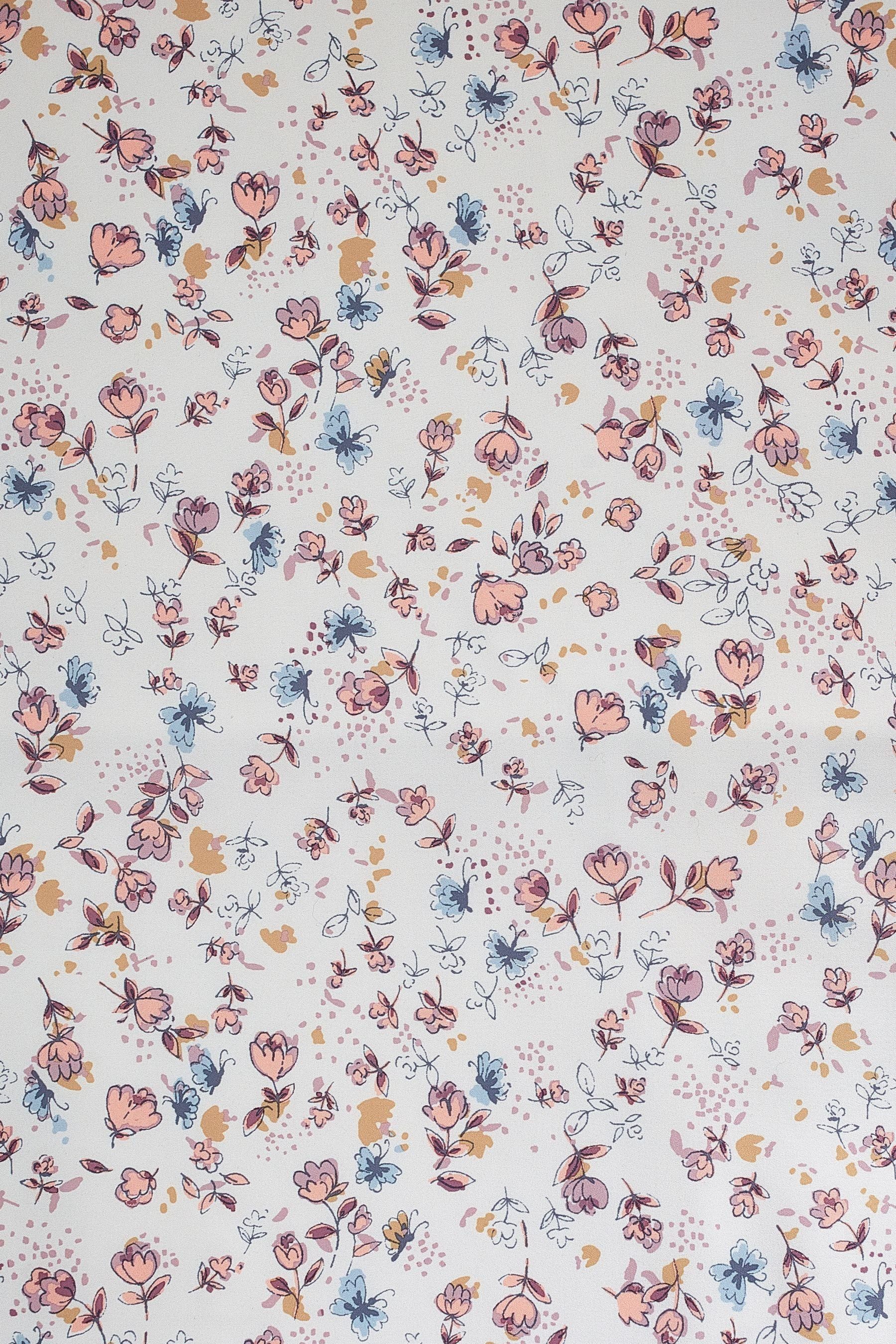 Bett-Set, Strukturierte Bettgarnitur mit Blumen und Rüschen, Next, Bezug: Polyester