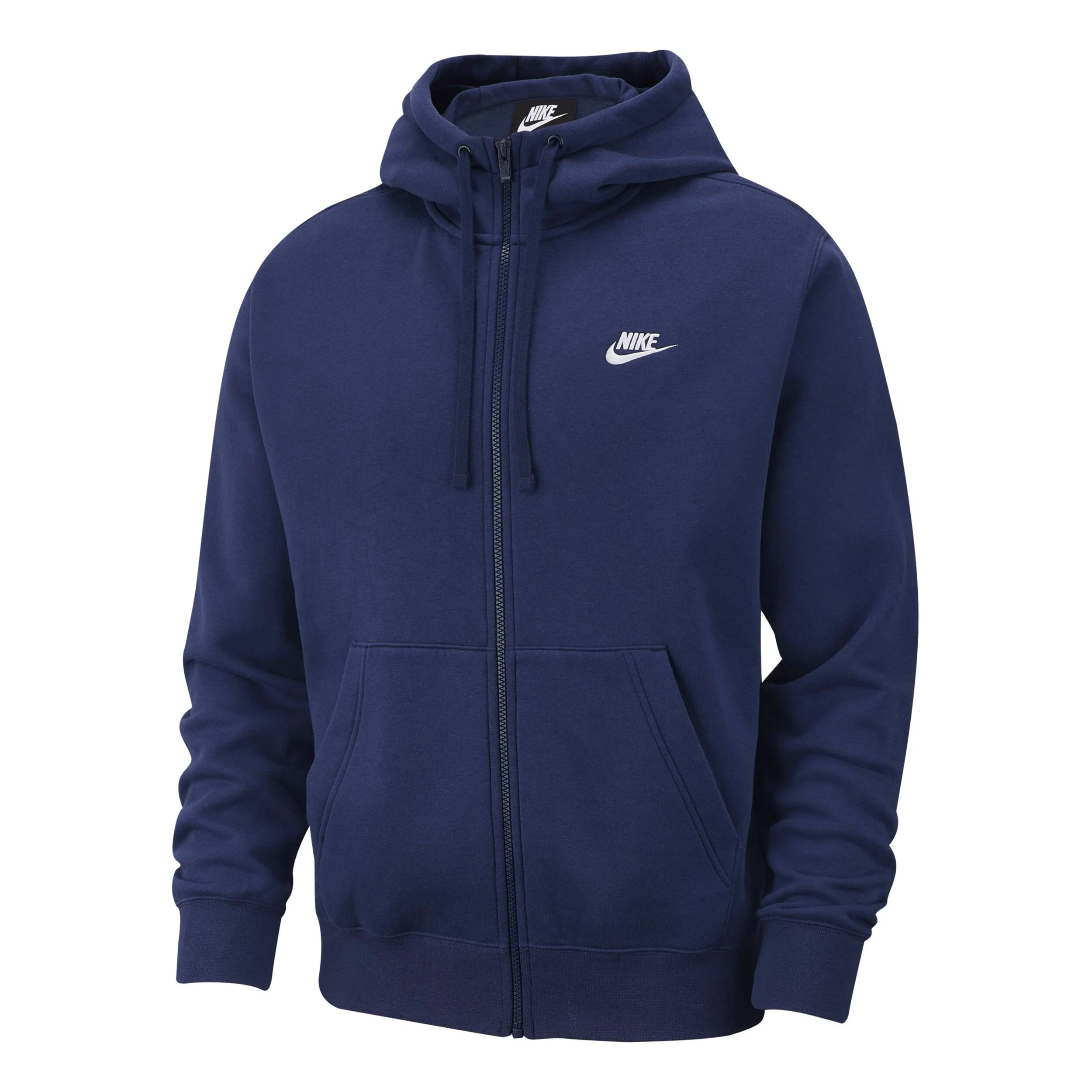 Sportswear Club Sweatjacke Herren - Dunkelblau, Weiß