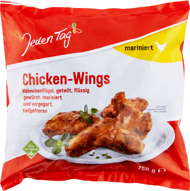 Jeden Tag Chicken-Wings