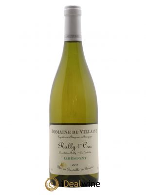 Rully 1er Cru Grésigny Domaine de Villaine  2017 - Lot de 1 Bouteille