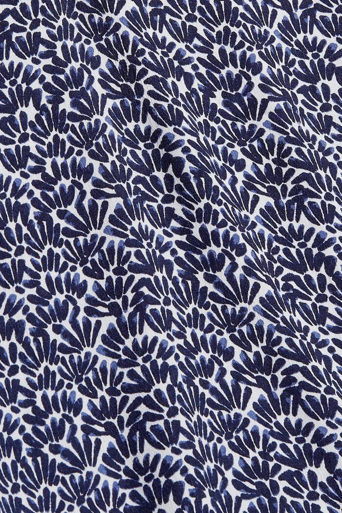Gemusterte Bluse aus LENZING™ ECOVERO™