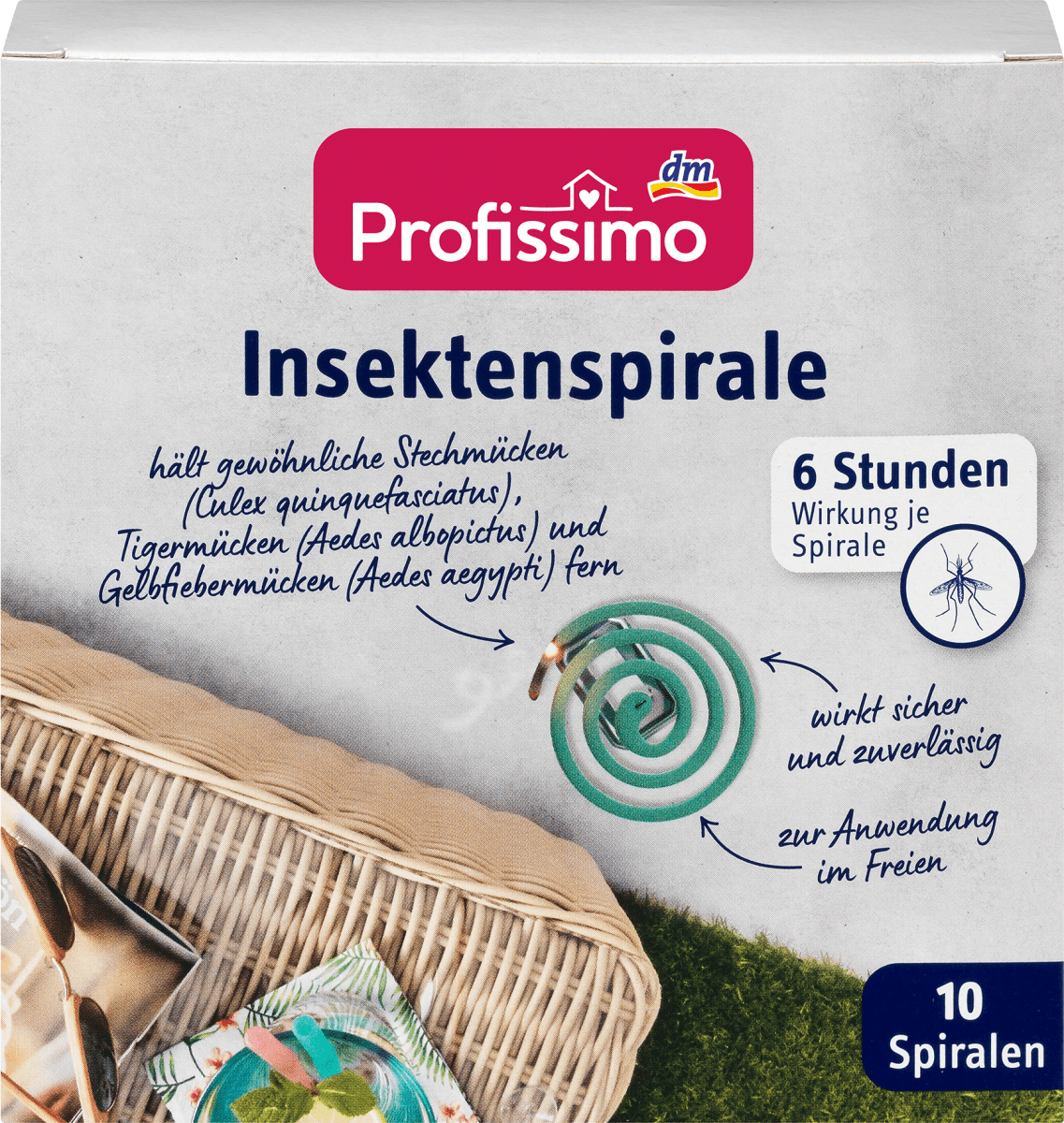 Insektenspirale, 144 g
