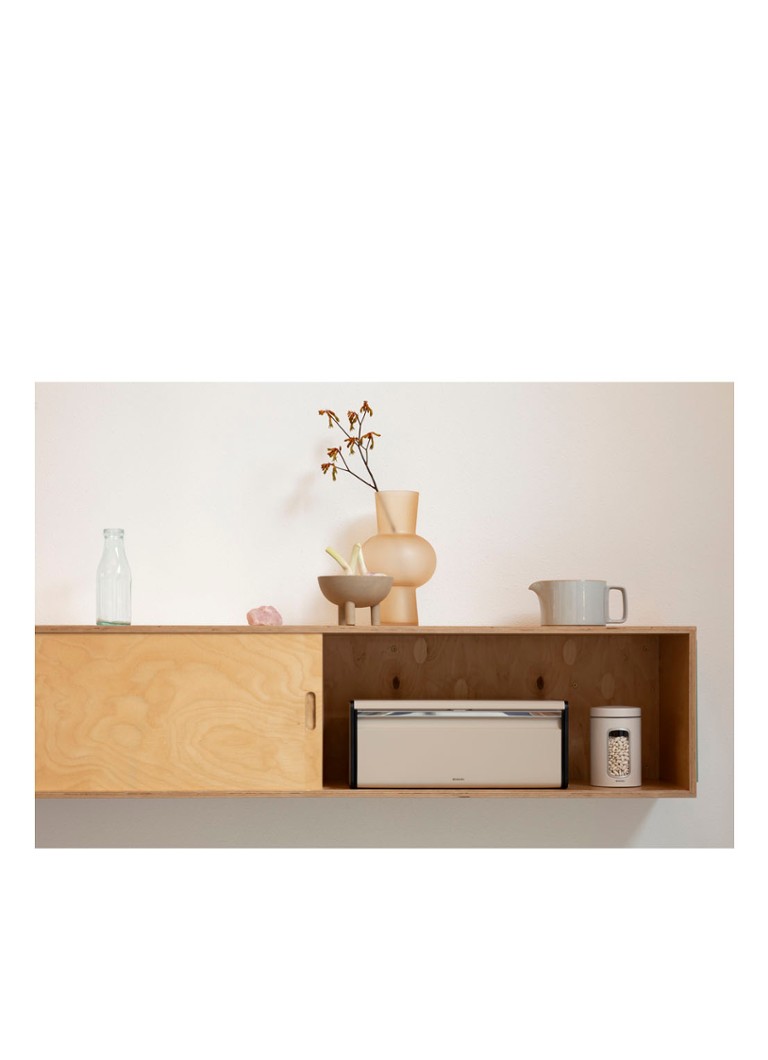 Boîte à pain Brabantia avec couvercle coulissant
