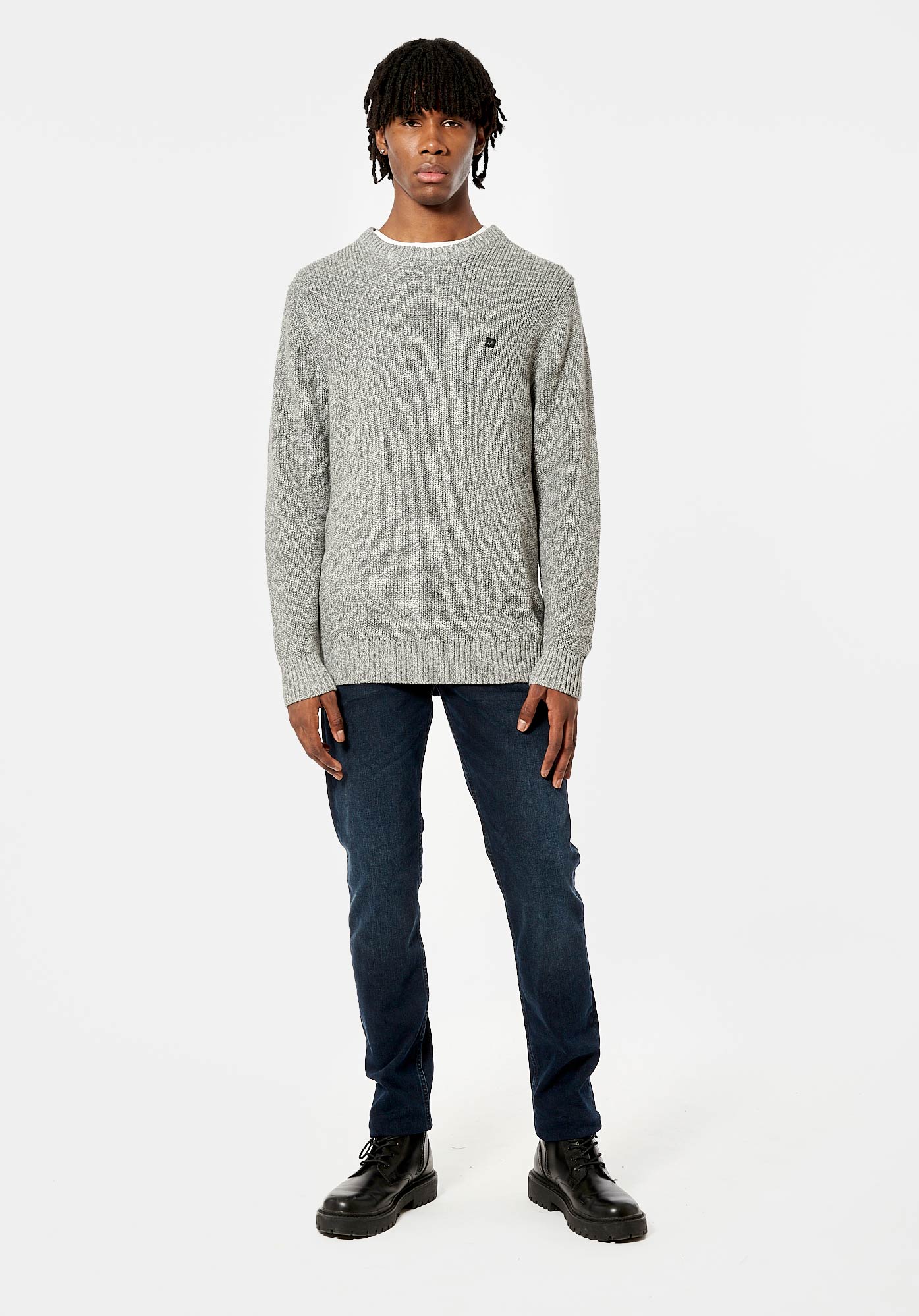 VOLF   Pull gris Homme
