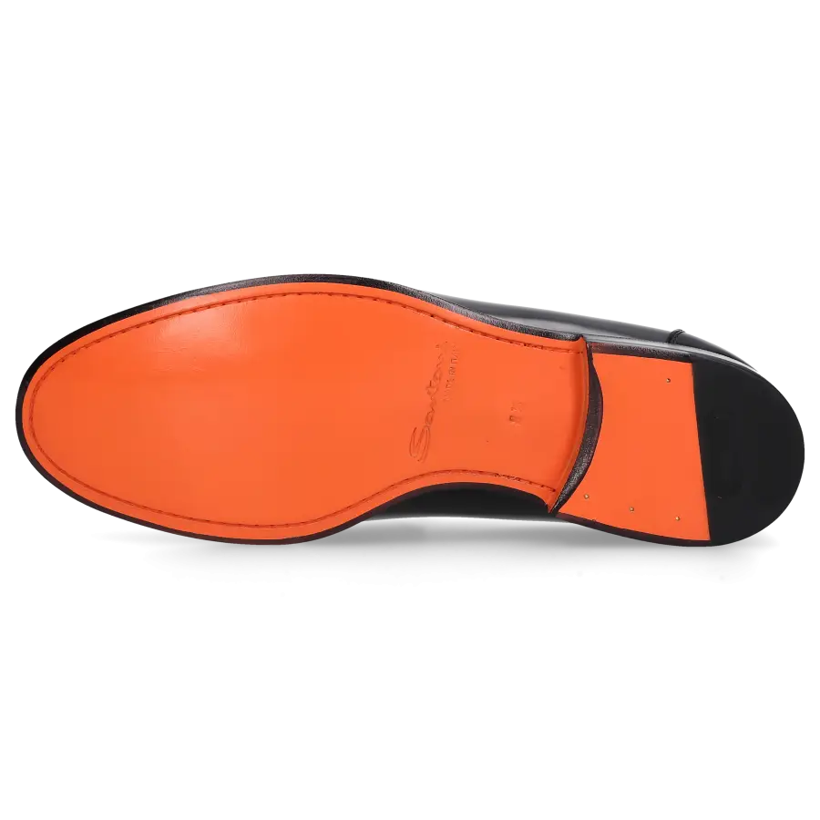 Santoni - Loafer 18519 Kalbsleder - schwarz