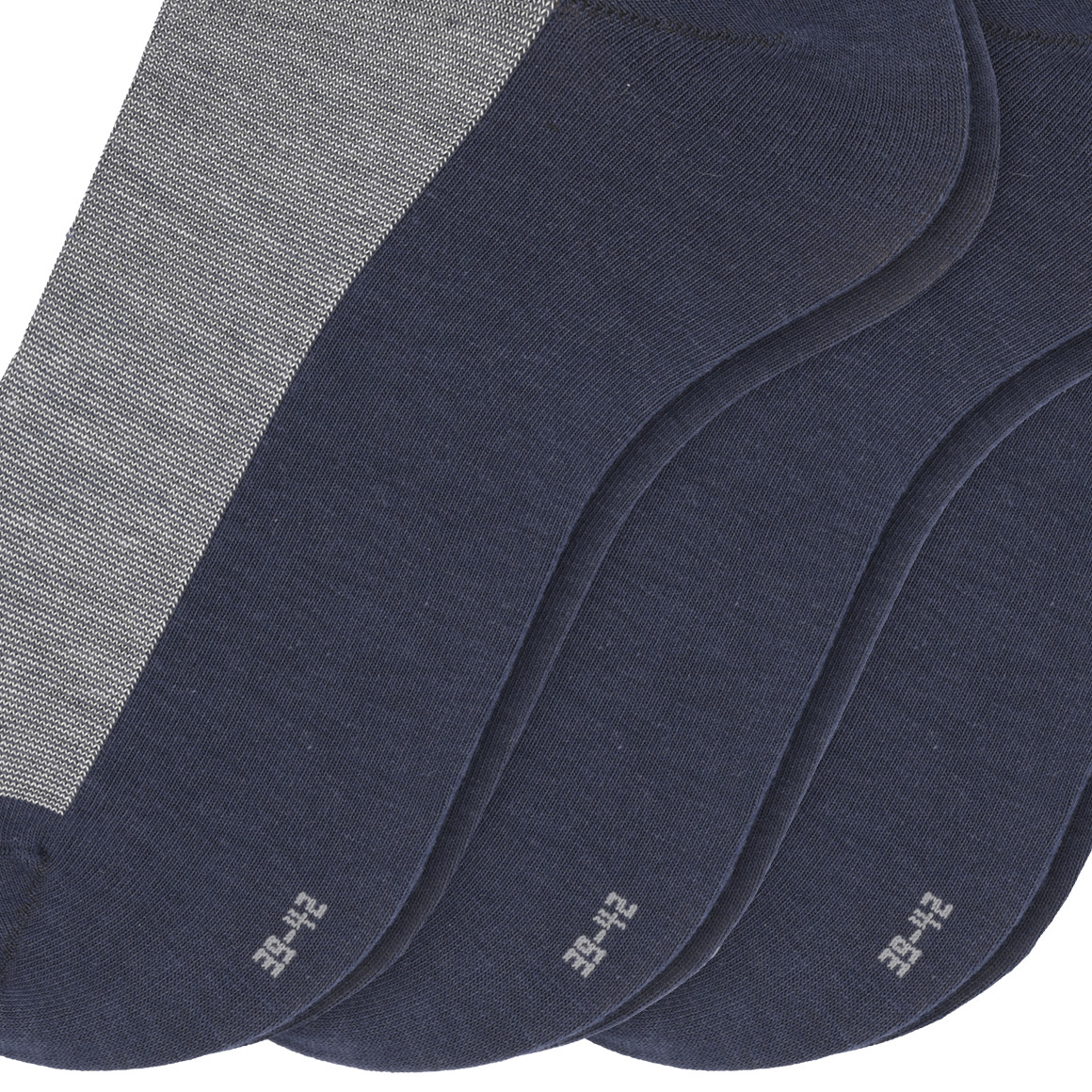 3 Paar Herren Sneaker-Socken mit Viskose