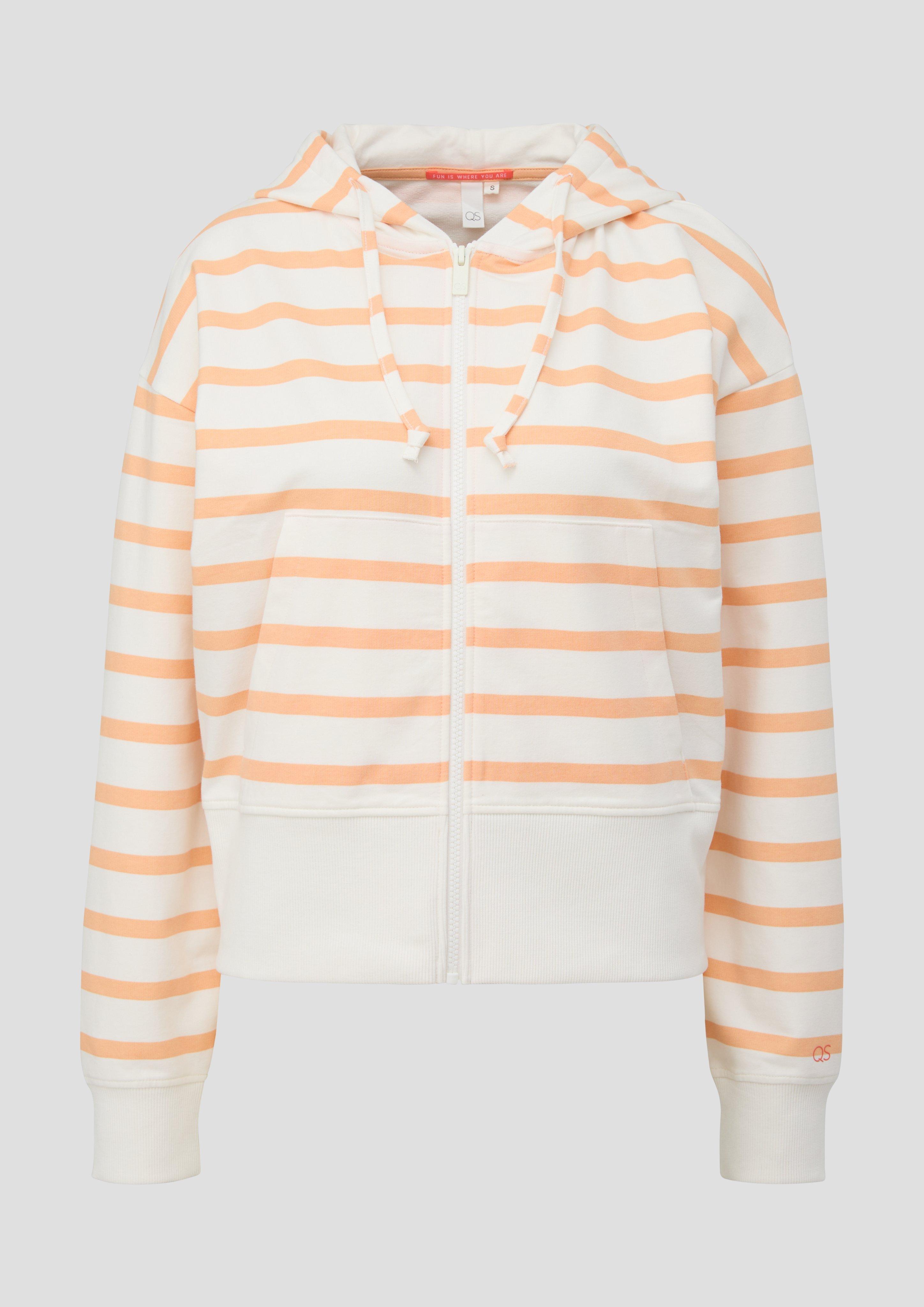 Sweatjacke aus Baumwollstretch  2143649-21G0