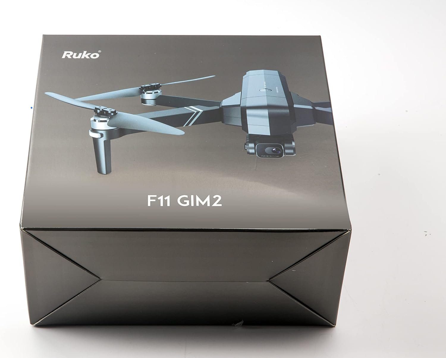 Ruko F11GIM2 Drohne (3840x2160, mit Kamera 4K,Achsen+EIS-Anti-Shake,Windstärke 6, Optimiertes Handling Stabile Aufnahmen,64 Min.Flugzeit, GPS-Funktionen)