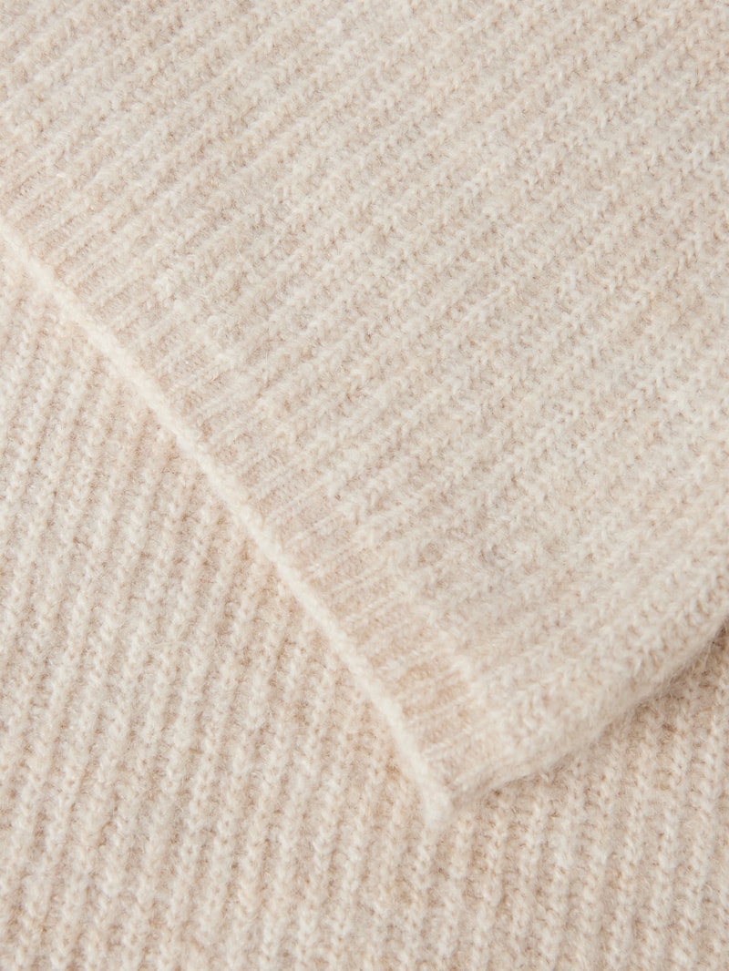 Loop-Schal im unifarbenen Design in beige