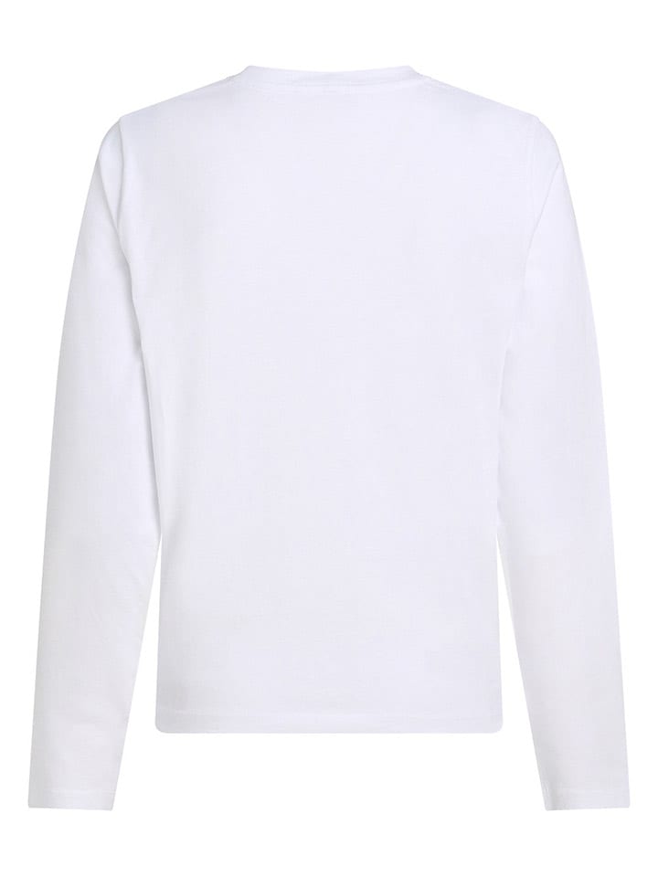Tommy Hilfiger Longsleeve in Weiß günstig kaufen