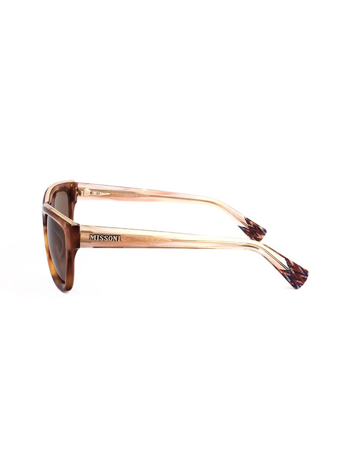 Missoni Damen-Sonnenbrille in Hellbraun günstig kaufen 53