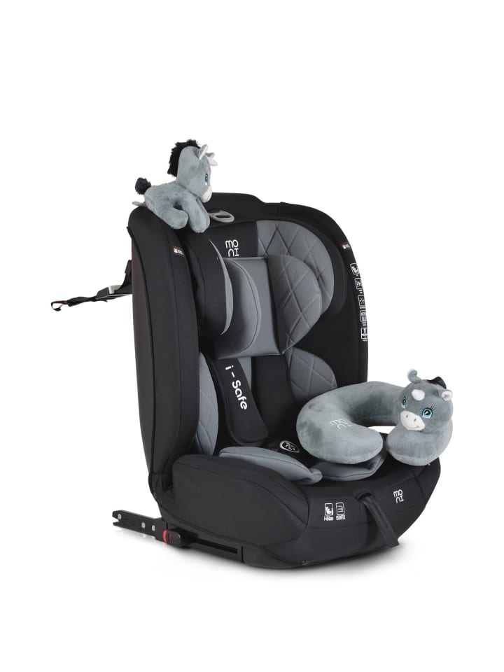 Moni Kindersitz i-Size i-Safe in grau günstig kaufen onesize