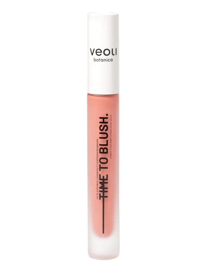 Veoli Botanica Time To Blush Blush med C-vitamin og plantekollagen