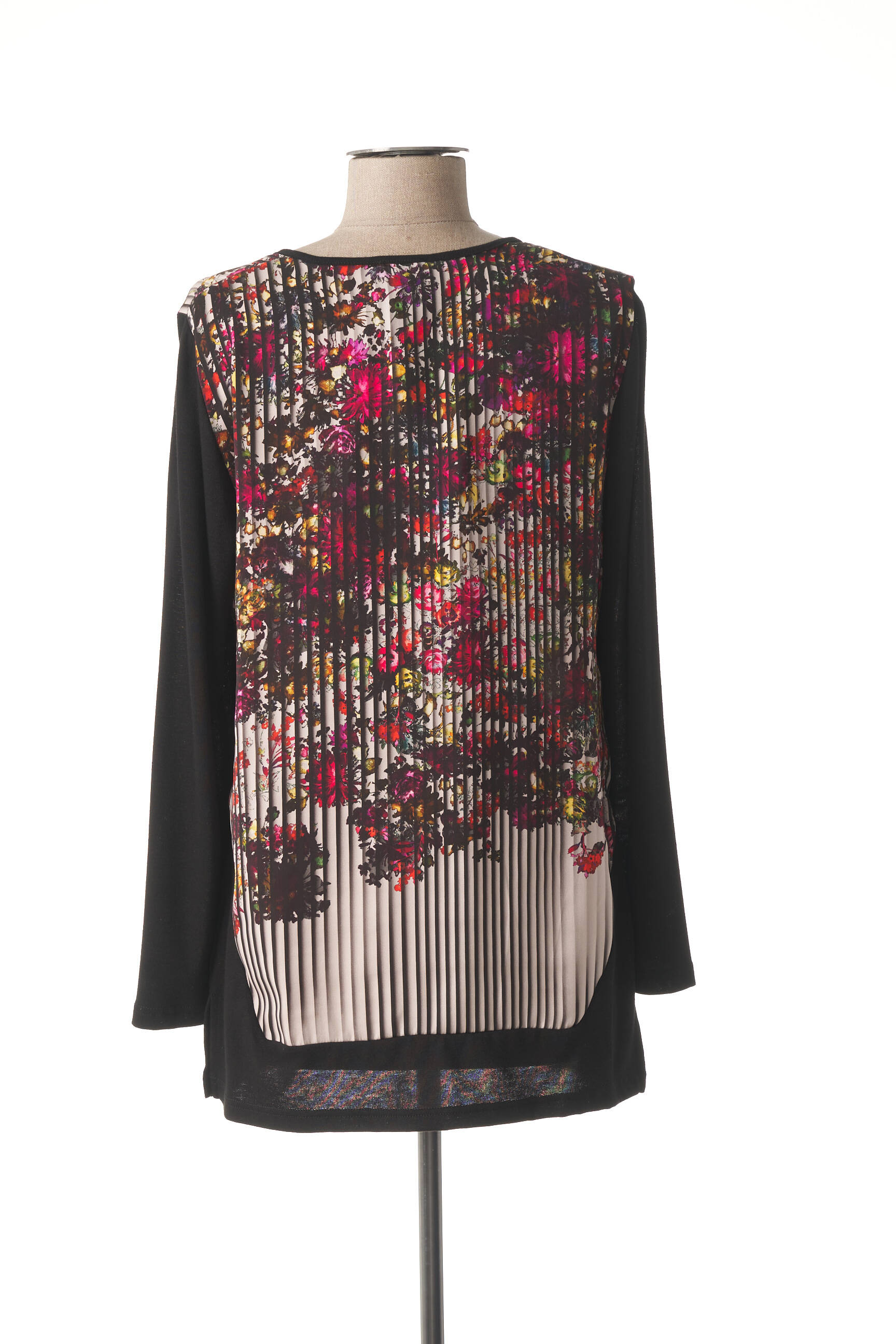 Guy Dubouis Tuniquemanchelongue Femme couleur noir