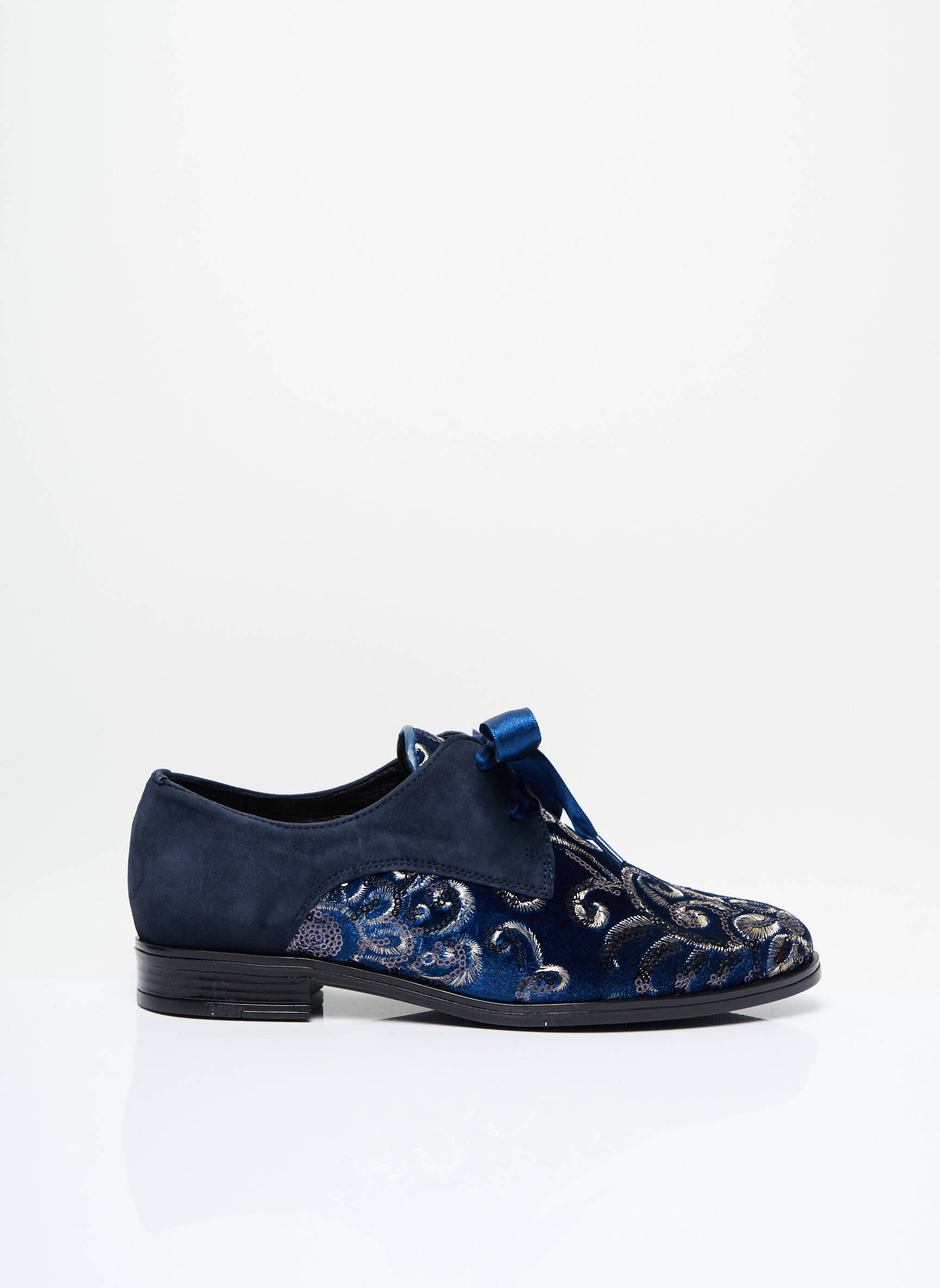 Smann Derby Femme couleur bleu