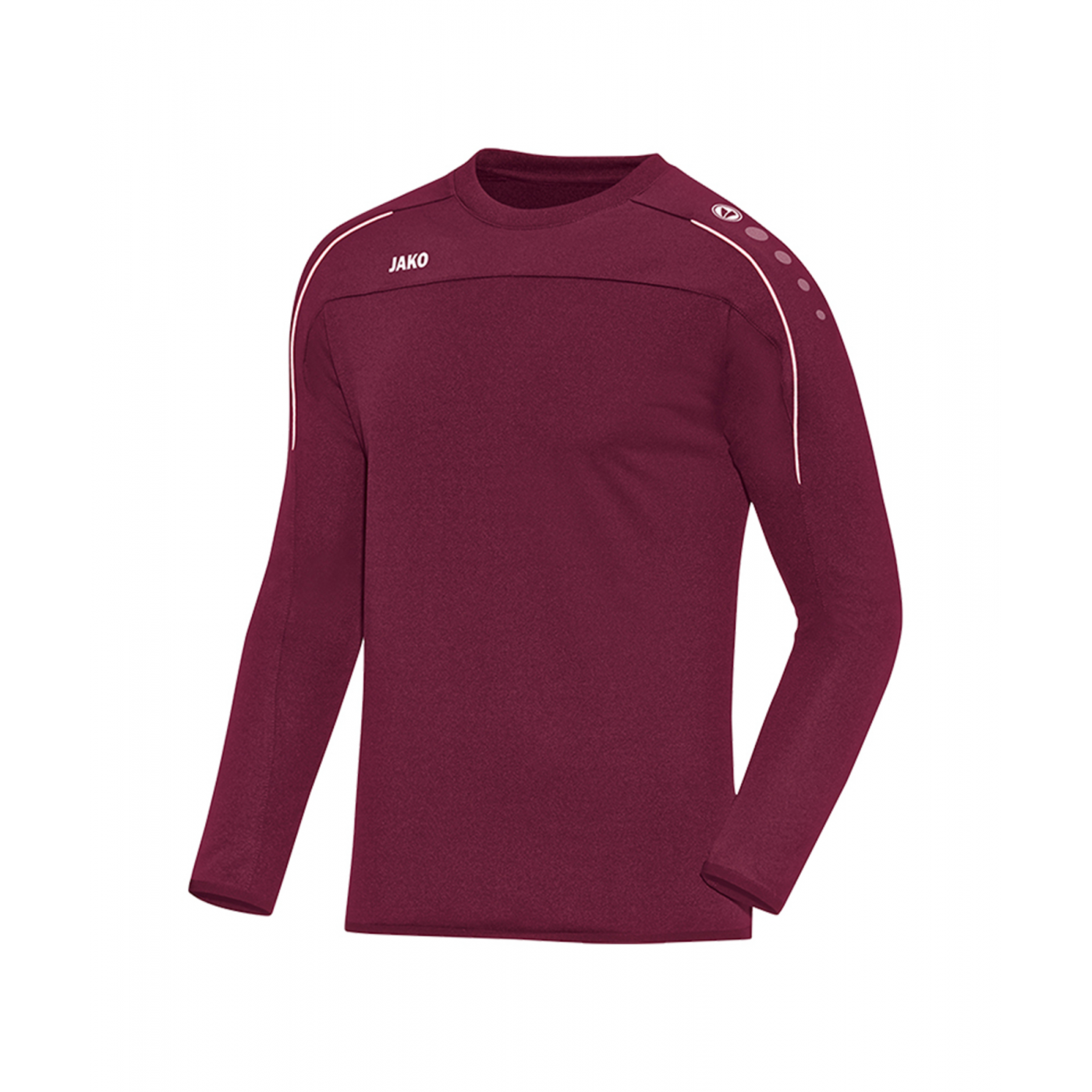 Jako Classico Sweatshirt Dunkelrot F14