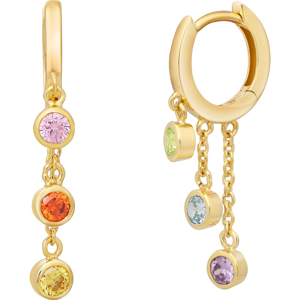 caï Créoles 925 Argent Boucles d'oreilles