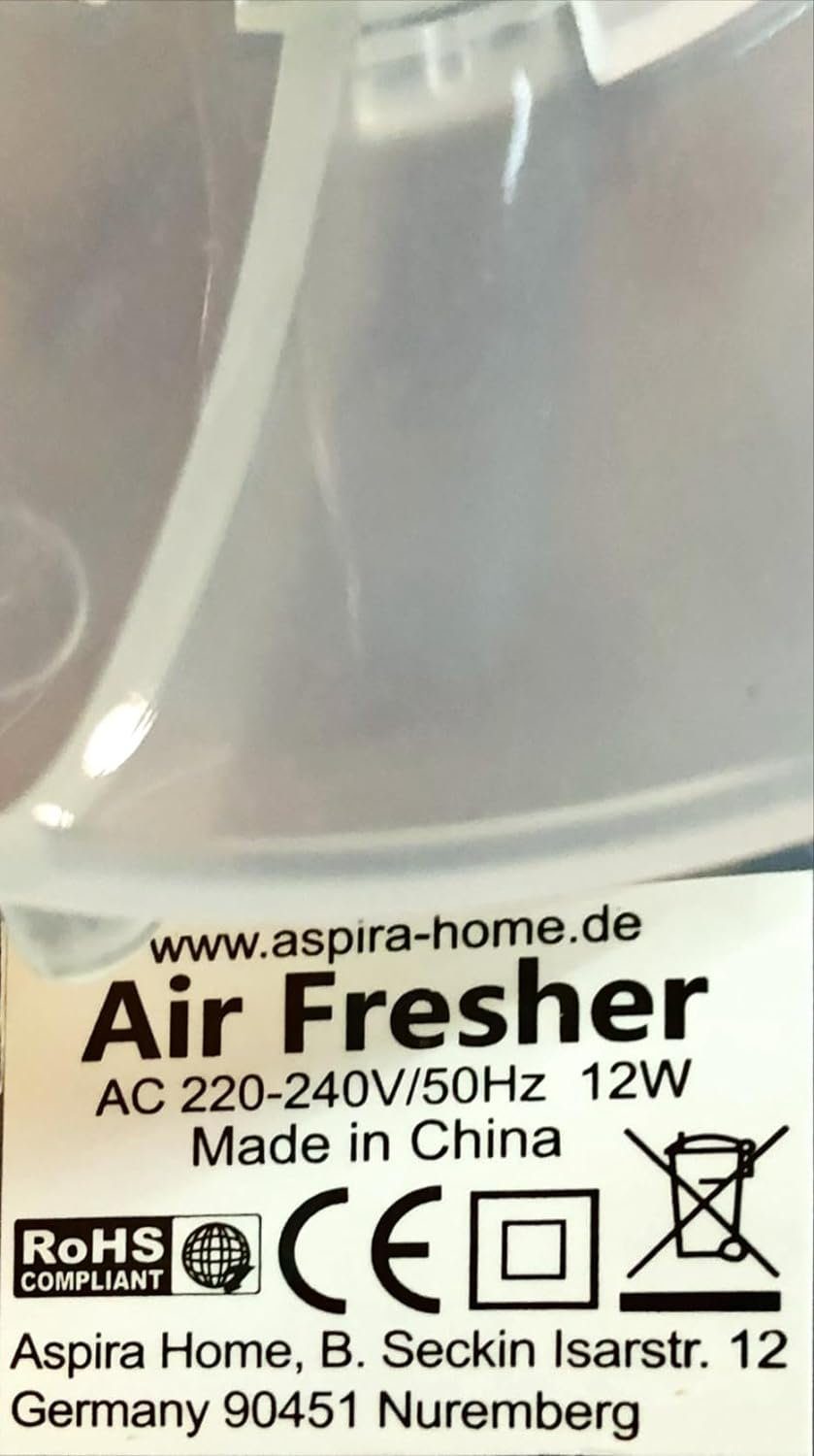 aspira Luftreiniger, mit Ionisator Duftzerstäuber - Airfresher bowl inkl. 250 ml Aloe Vera