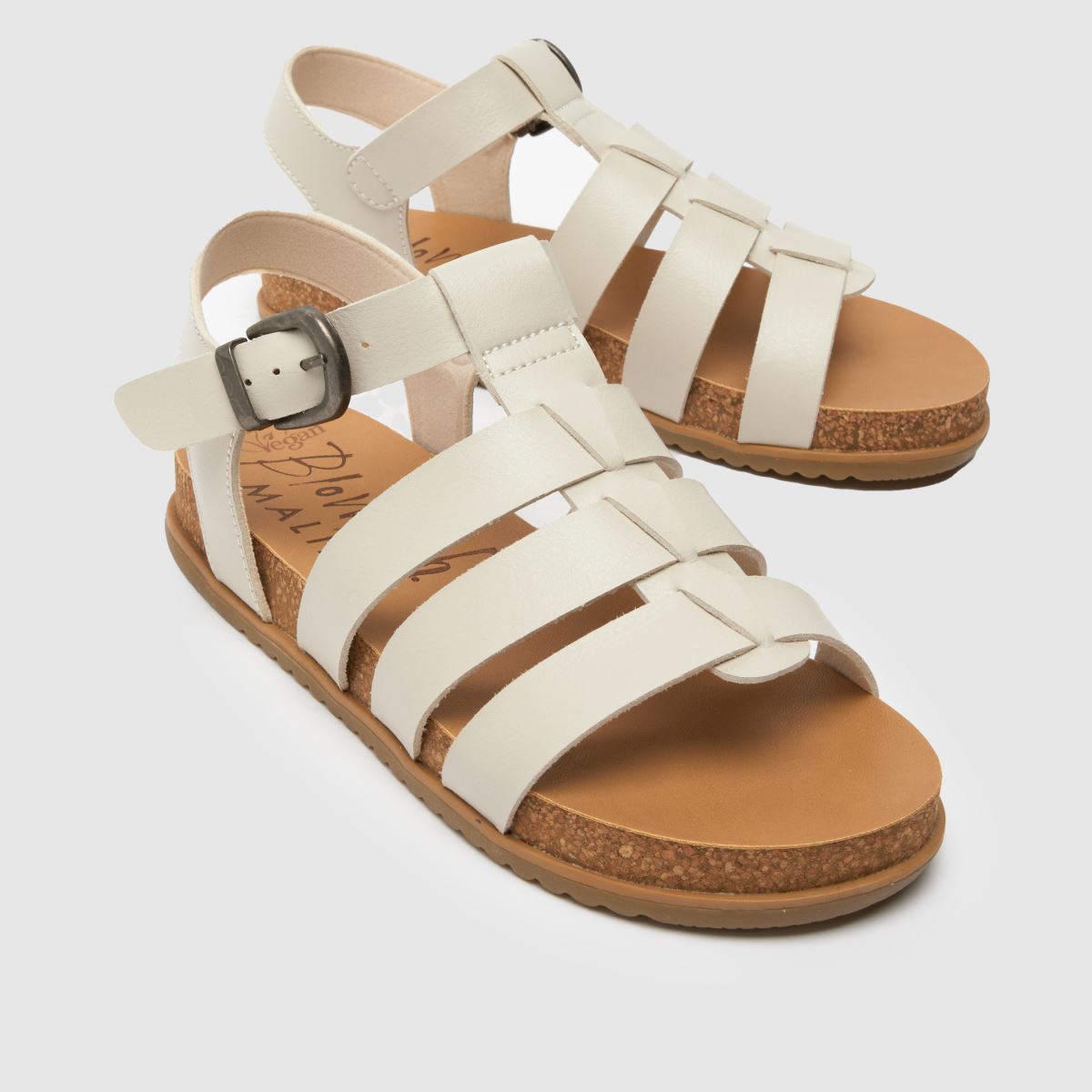 Sandali Blowfish Malibu fillip v umazano beli barvi