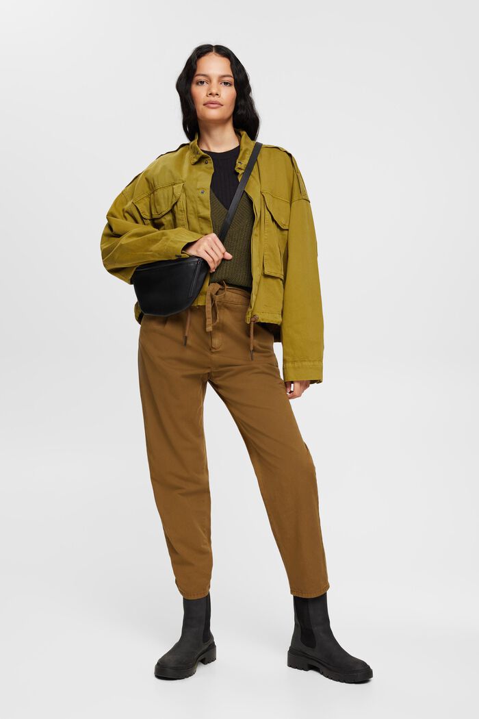 Ärmelloser Pullover aus Wollmix