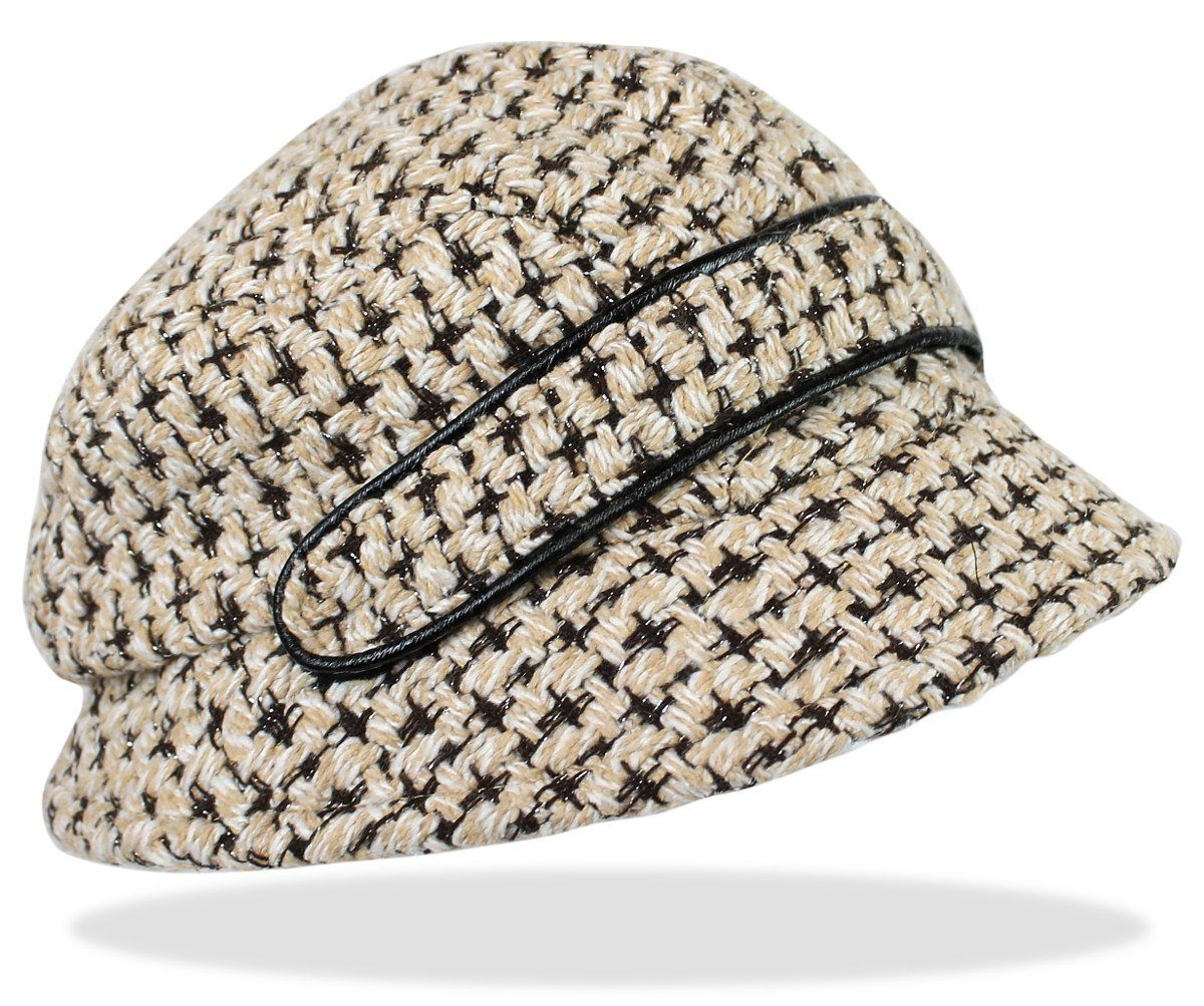 dy_mode Fischerhut Damen Fischerhut Weicher Hut Schirmmütze Frauen Mütze Elegant Bucket Hat