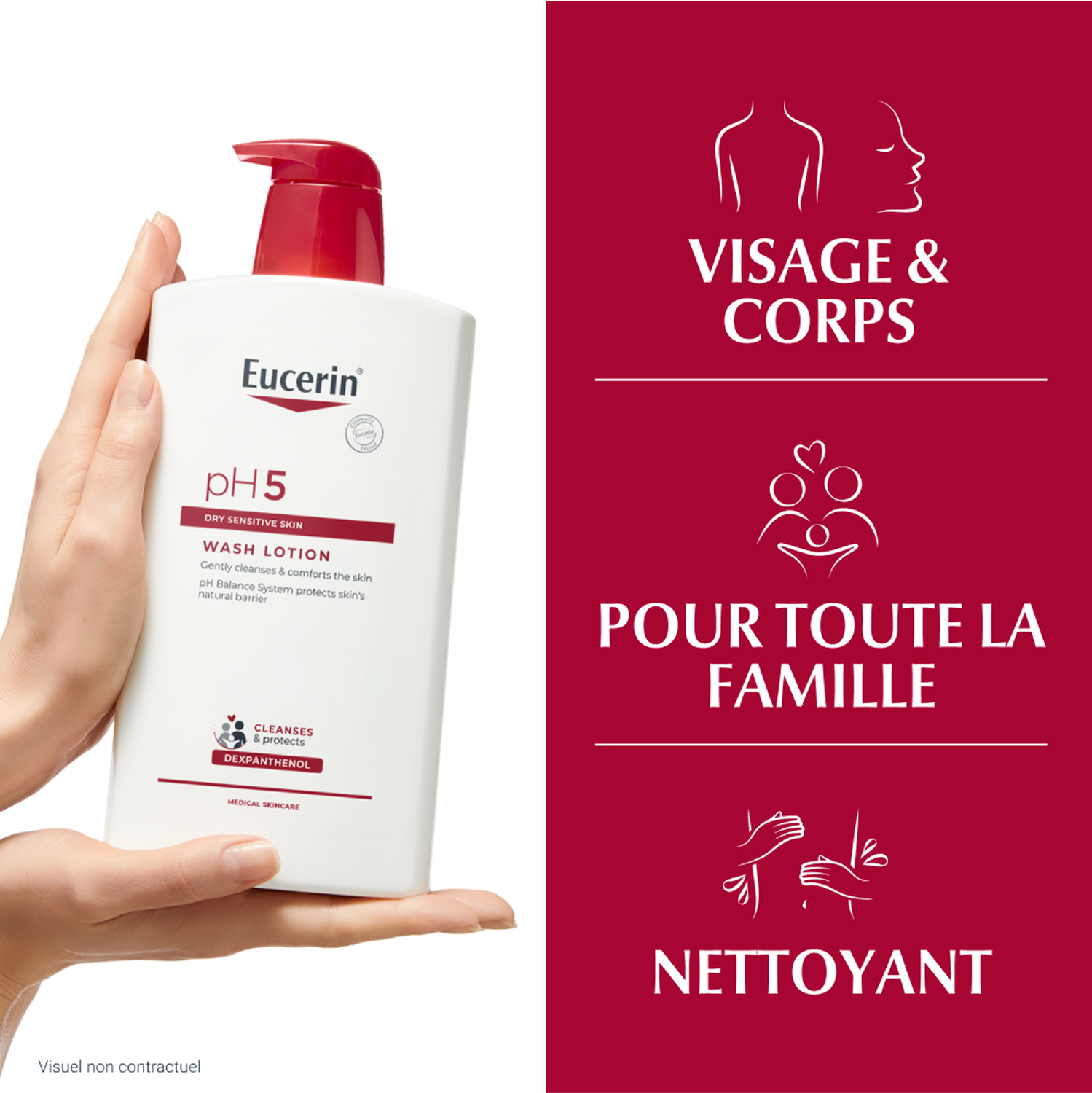 Eucerin PH5 Gel Lavant Visage et Corps - Peaux Sèches et Sensibles