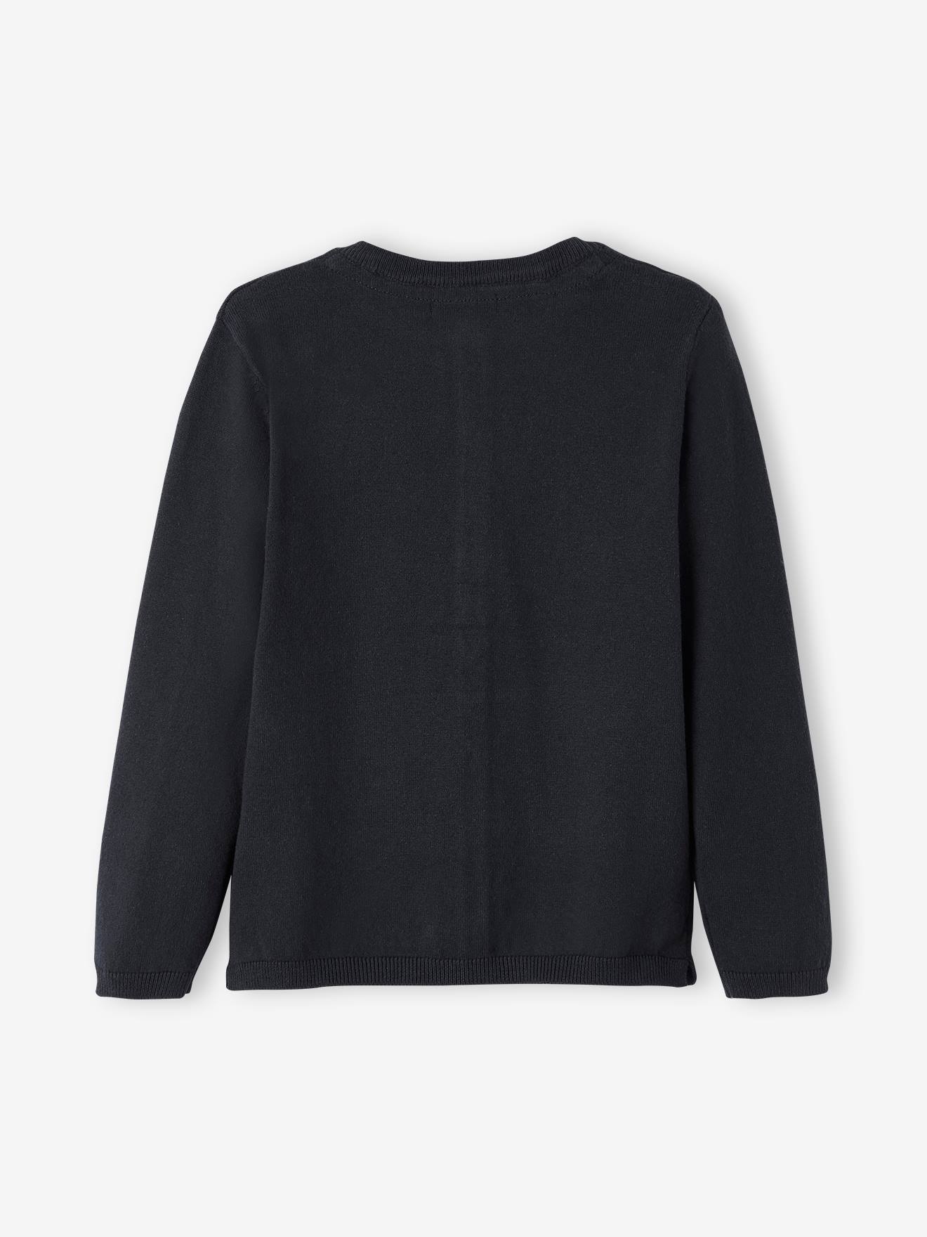 Gilet Basics personnalisable fille bleu glacier