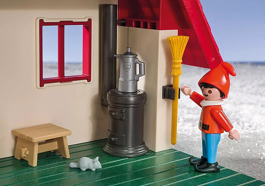 Zuhause beim Weihnachtsmann
