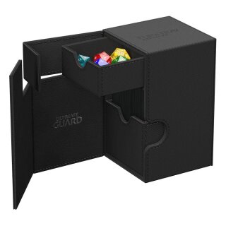 Ultimate Guard Flip`n`Tray 100+ XenoSkin Monocolor - Schwarz