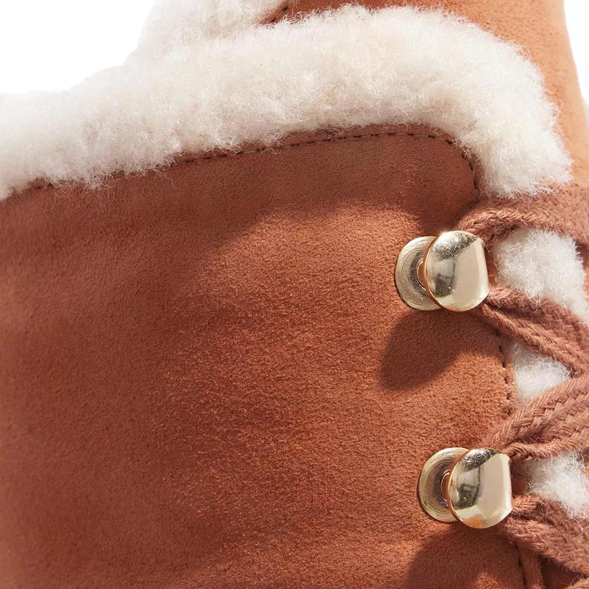 STUART WEITZMAN Stiefeletten braun Schnürstiefel