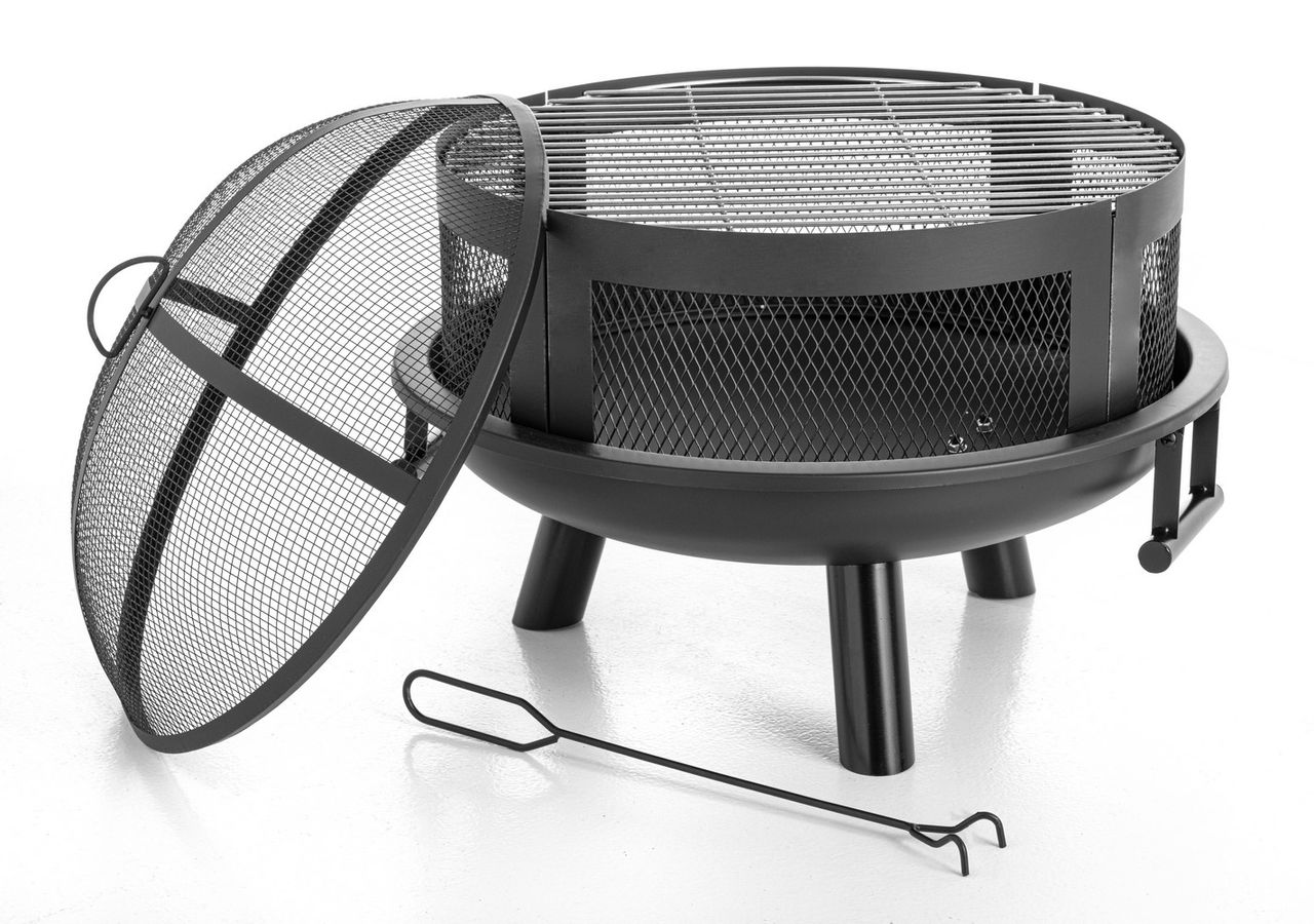 grillgourmet Grill-Feuerschale 2in1