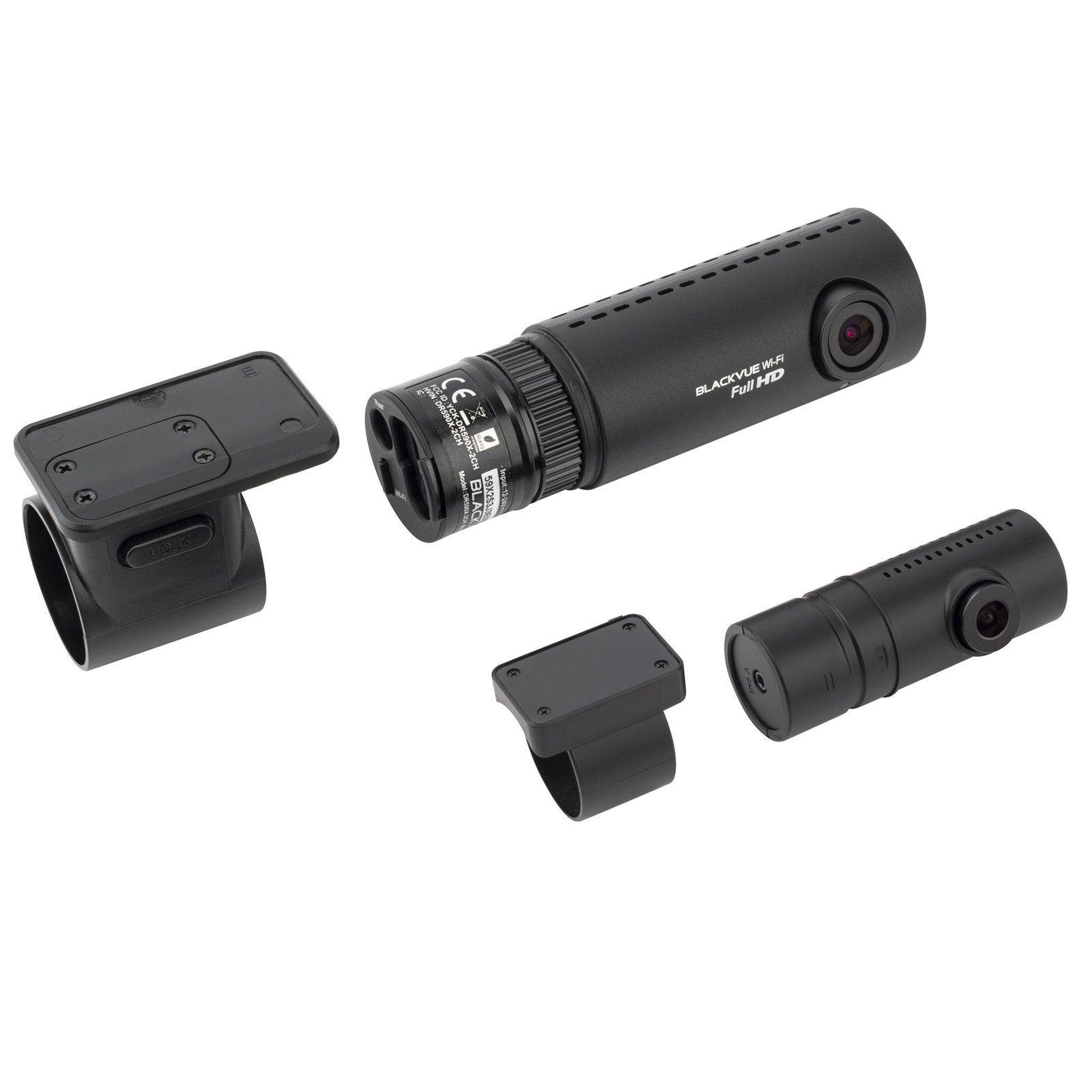 BlackVue BlackVue DR590X-2CH 64GB Dashcam + Heckkamera, Ful Dashcam