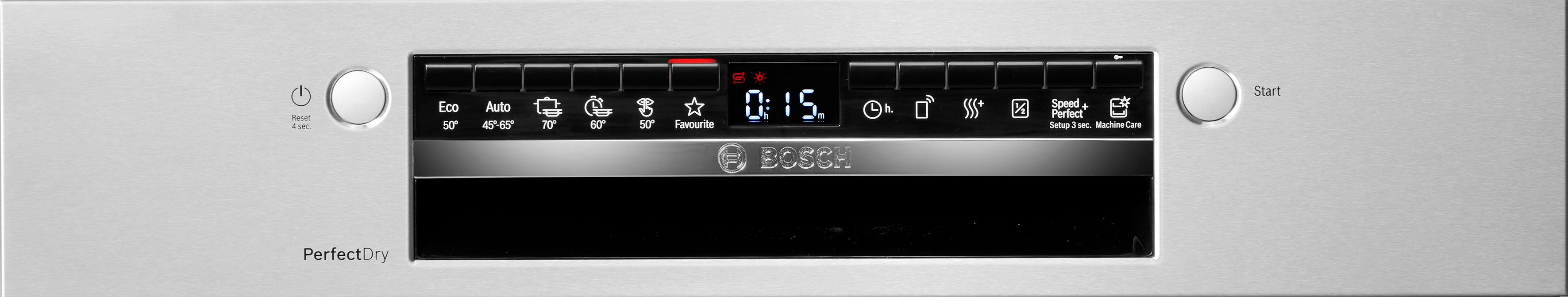 BOSCH Unterbaugeschirrspüler Serie 6, SMU6ZCS00E, 14 Maßgedecke