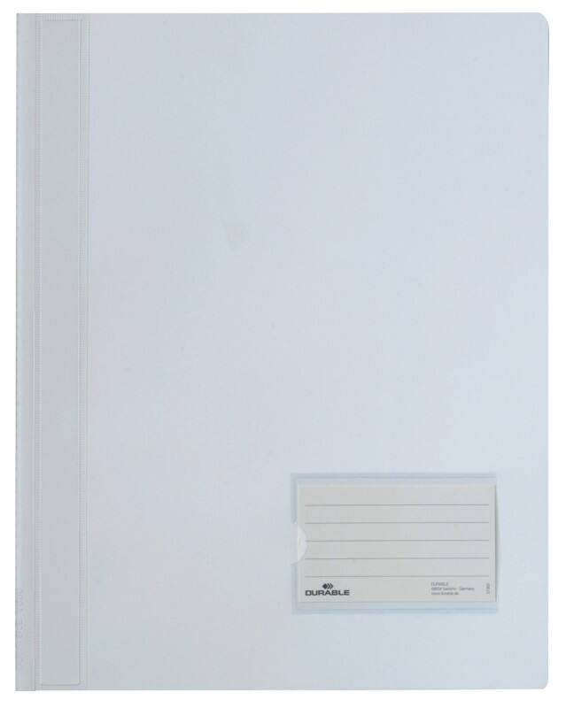 DURABLE Schnellhefter Duralux DIN A4 Weiß PVC