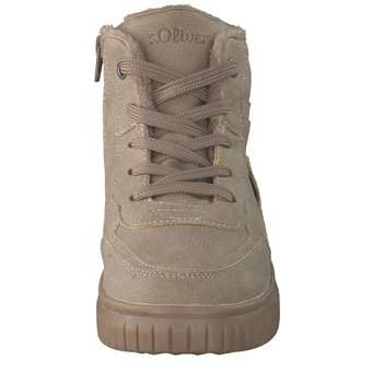 s.Oliver Zebra Schnür Boots in beige