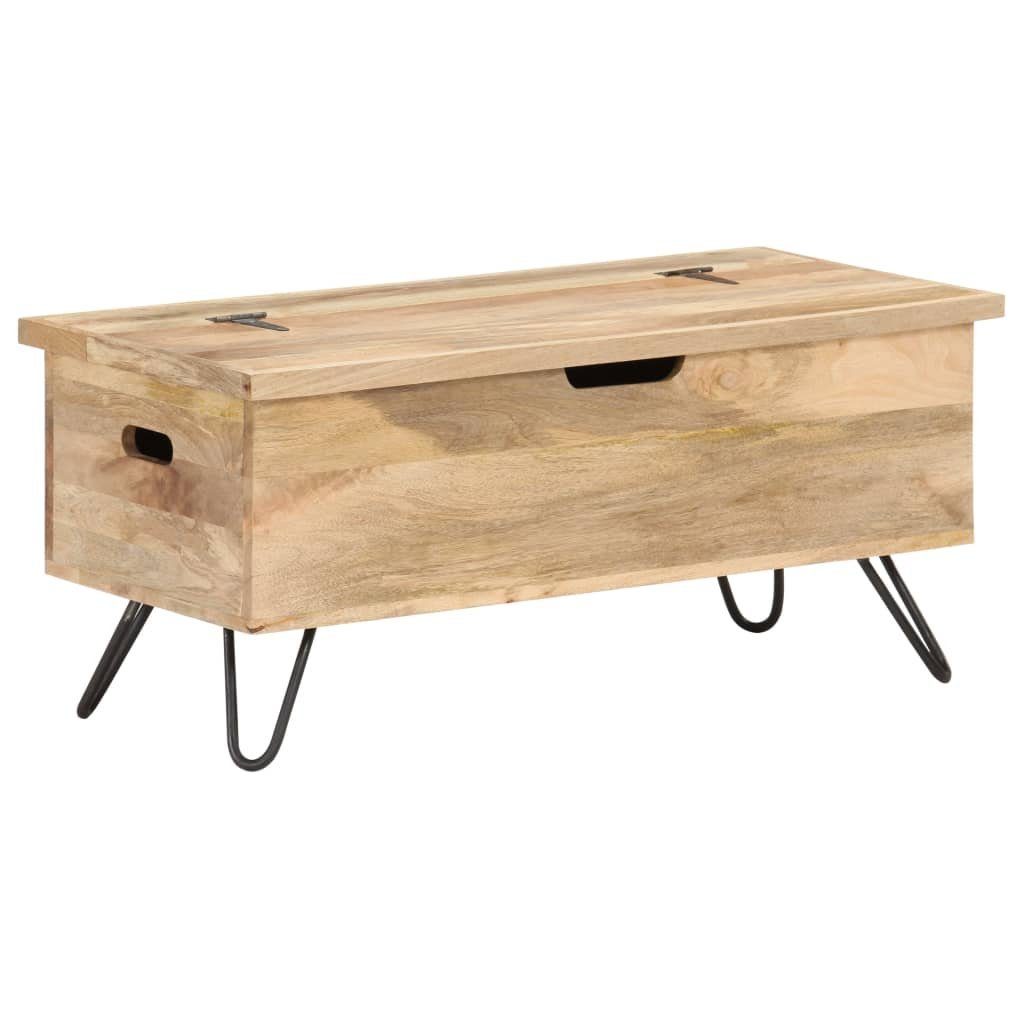 vidaXL Aufbewahrungsbox Truhe 90x40x45 cm Mango Massivholz