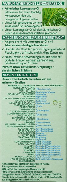 Garnier Bio Lemongrass Gesichtscreme