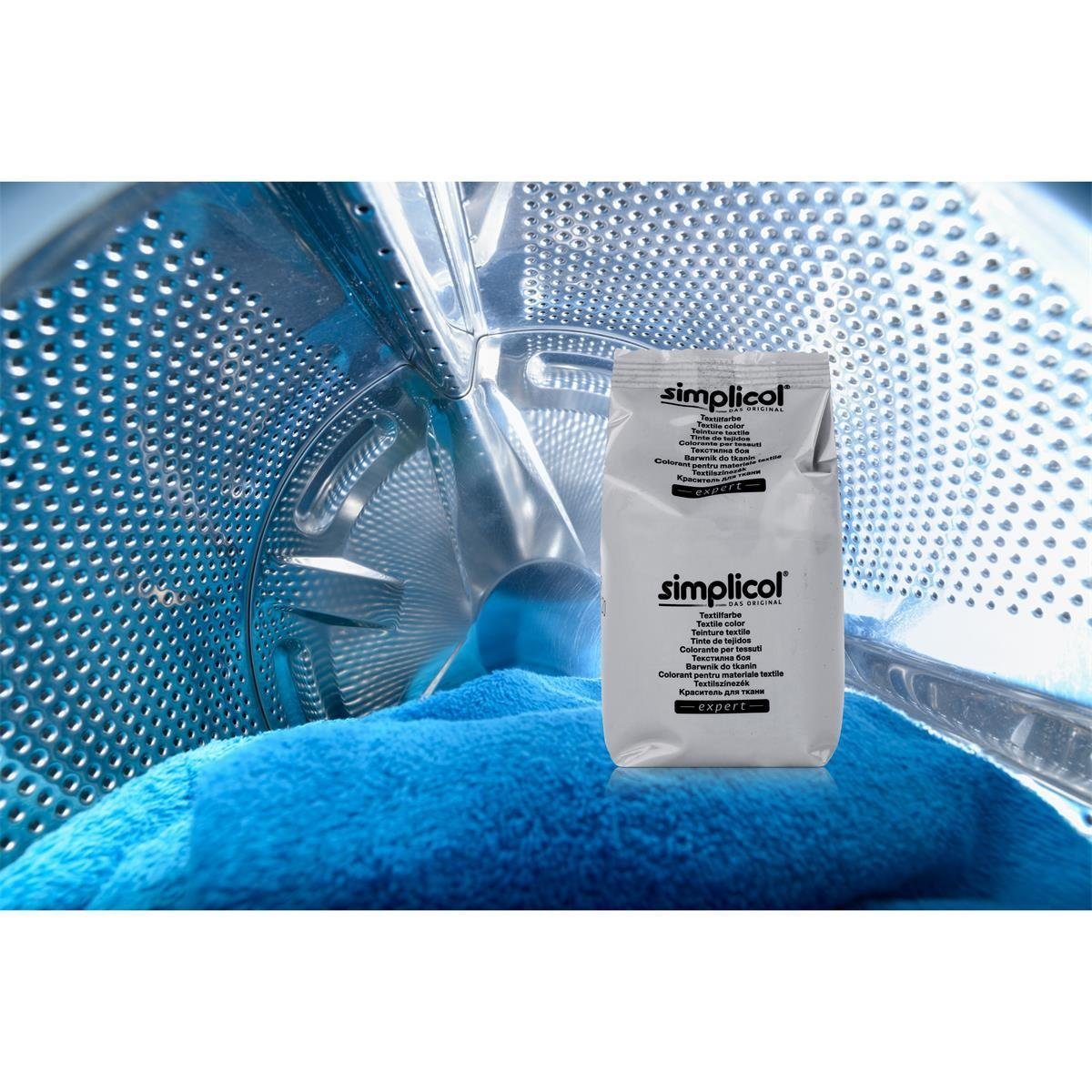 simplicol Textilfarbe Simplicol Textilfarbe expert Mitternacht-Schwarz 150g-Farbe zum Färben