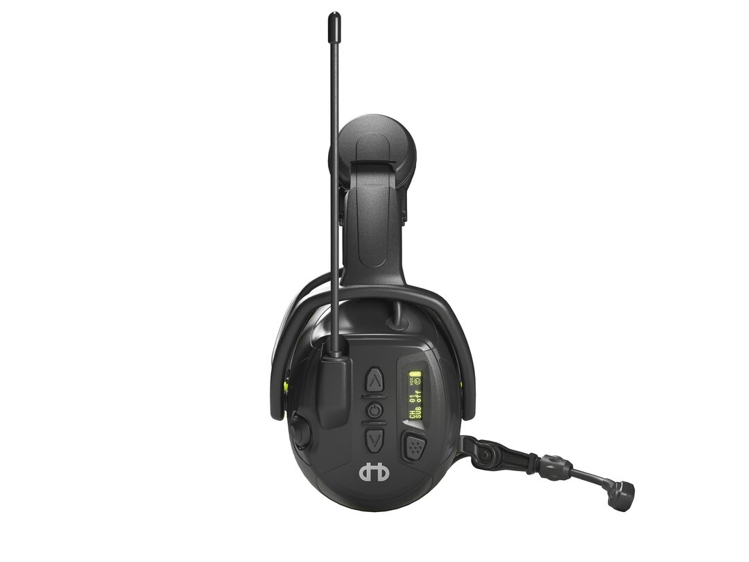 Hellberg 85101-001 Lokalni PMR 446 Zaštita za uši za kacigu SNR 30dB Dvosmjerna komunikacija + LD
